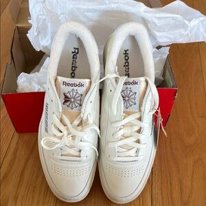 Reebok White Mens Club C 85 Vintage Sneakers- SZE 11.5 US - BNIB